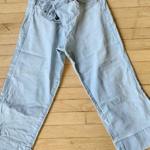 Set of 2-Summer and fall wide leg capris